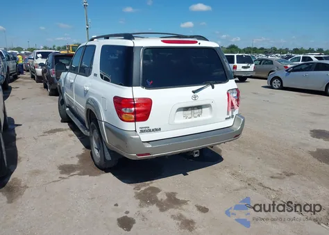 2002 Toyota Sequoia Sr5 V8 from USA, damaged, VIN 5TDZT34A72S130621